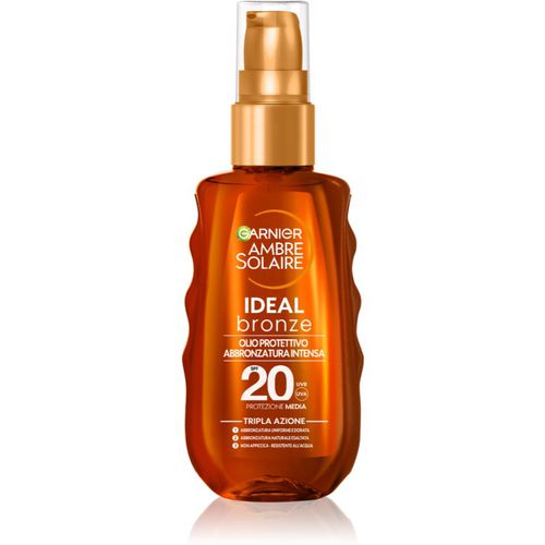 Ambre Solaire Ideal Bronze aceite nutritivo y bronceador SPF 20 150 ml - Garnier - Modalova