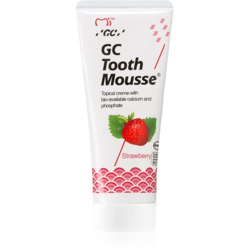 Tooth Mousse crema rimineralizzante protettiva per denti sensibili senza fluoro aroma Strawberry 35 ml - GC - Modalova