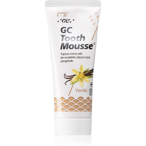 Tooth Mousse crema protectora remineralizante para dientes sensibles sin flúor sabor Vanilla 35 ml - GC - Modalova