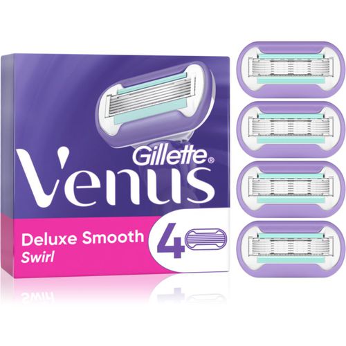 Venus Deluxe Smooth Swirl lame di ricambio 4 pz - Gillette - Modalova