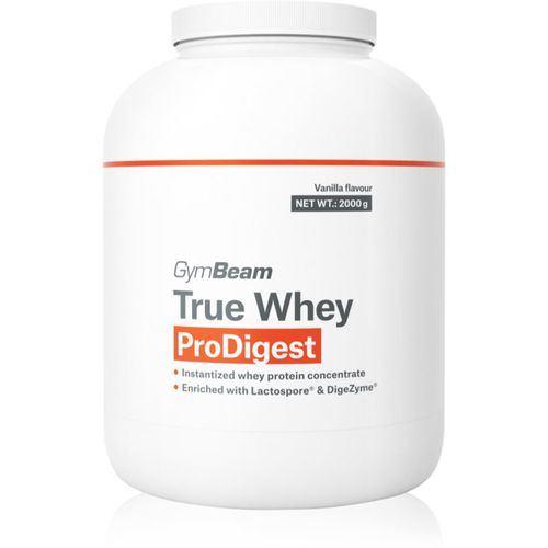 True Whey ProDigest Molkenprotein mit Verdauungsenzymen Geschmack Vanilla 2000 g - GymBeam - Modalova