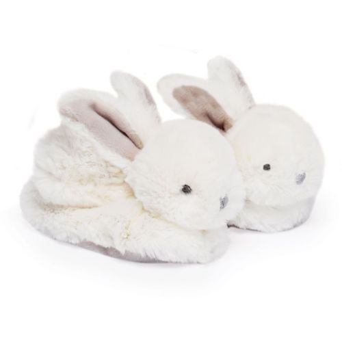 Gift Set Booties With Rattle Krabbelschuhe 0-6 m Rabbit 1 St - Doudou - Modalova