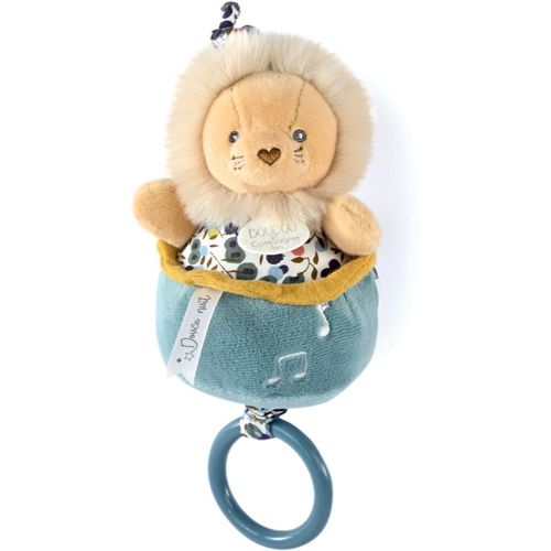 Gift Set Soft Toy with Music Box giocattolo di pelouche con melodia Lion 1 pz - Doudou - Modalova