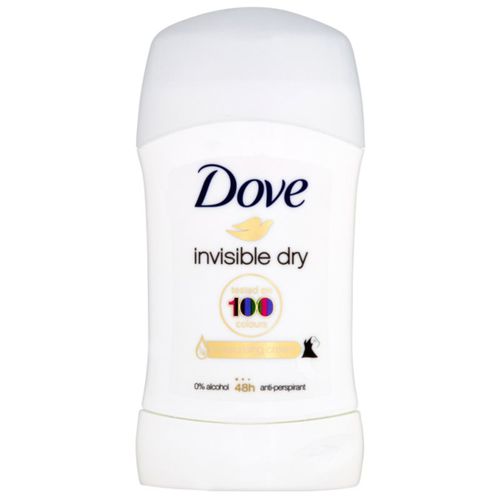 Invisible Dry Antiperspirant antitranspirante sólido anti-manchas blancas 48h 40 ml - Dove - Modalova