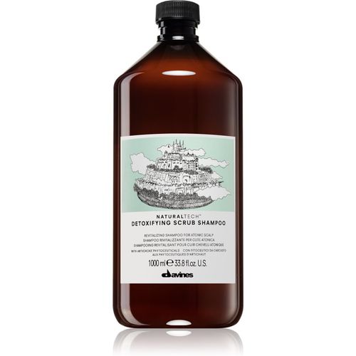 Naturaltech Detexifying Scrub Shampoo shampoo per cuoi capelluti sensibili e irritati 1000 ml - Davines - Modalova