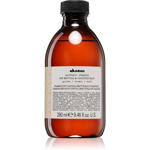 Alchemic Shampoo Golden champú para cabello teñido 280 ml - Davines - Modalova