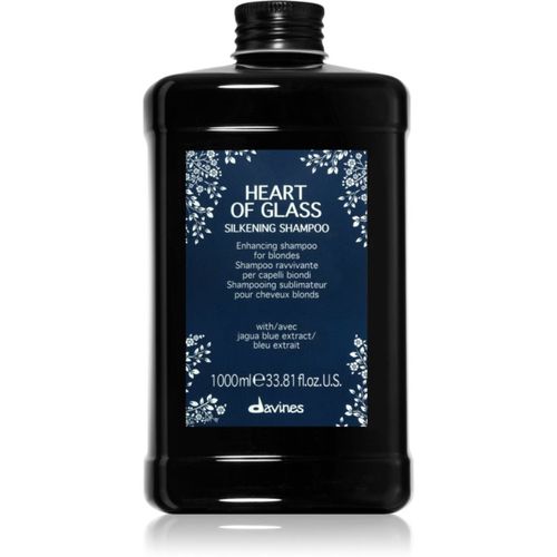 Heart of Glass Silkening Shampoo shampoo detergente delicato per capelli biondi 1000 ml - Davines - Modalova