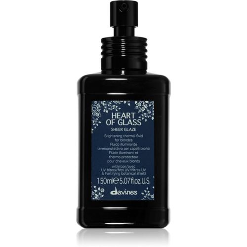 Heart of Glass Sheer Glaze cuidado iluminador para cabello rubio 150 ml - Davines - Modalova