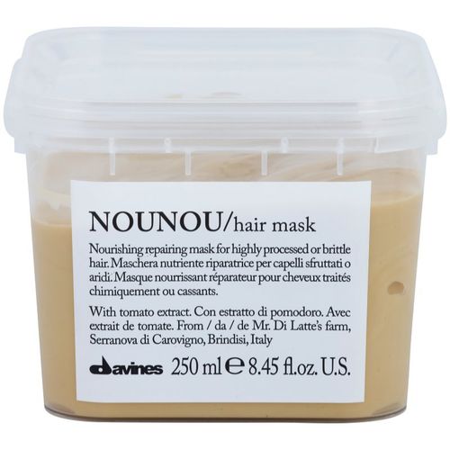 NouNou mascarilla nutritiva para cabello dañado, químicamente tratado 250 ml - Davines - Modalova