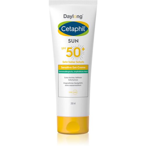 Cetaphil SUN Sensitive crema-gel protettiva leggera per pelli sensibili SPF 50+ 200 ml - Daylong - Modalova