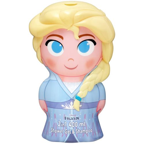 Frozen Elsa gel de ducha y champú 2en1 para niños 400 ml - Disney - Modalova