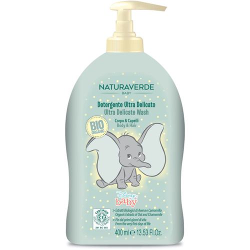 Naturaverde Baby Ultra Delicate Wash Duschgel & Shampoo 2 in 1 für Kinder ab der Geburt 400 ml - Disney - Modalova