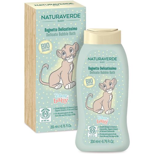 Naturaverde Baby Delicate Bubble Bath Badschaum für Kinder ab der Geburt 200 ml - Disney - Modalova