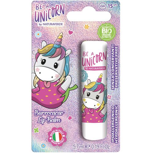 Naturaverde Lip Balm balsamo labbra per bambini strawberry 5,7 ml - Be a Unicorn - Modalova