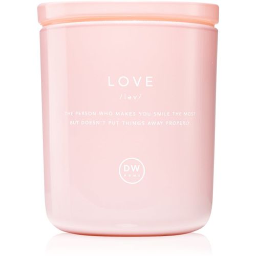 Definitions LOVE Peony Apple candela profumata 264 g - DW Home - Modalova