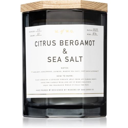 Citrus Bergamot & Sea Salt candela profumata 321 g - Makers of Wax Goods - Modalova