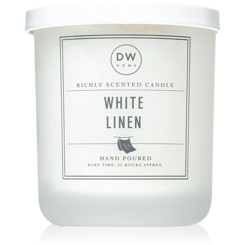 Signature White Linen candela profumata 264 g - DW Home - Modalova