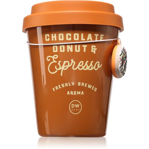 Cup Of Joe Iced Coffee & Chocolate Donut candela profumata 318 g - DW Home - Modalova