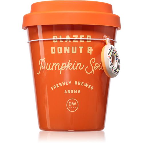 Cup Of Joe Pumpkin Spice & Glazed Donut candela profumata 318 g - DW Home - Modalova