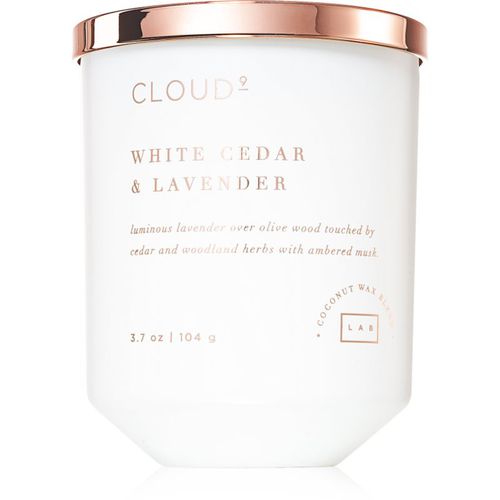 Cloud White Cedar & Lavender candela profumata 104 g - DW Home - Modalova