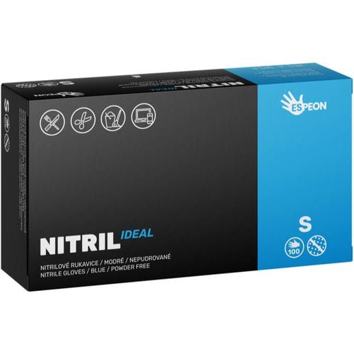 Nitril Ideal Blue guantes de nitrilo sin talco tamaño S 100 ud - Espeon - Modalova