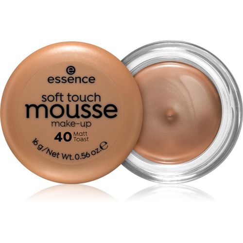 Soft Touch fondotinta in mousse opacizzante colore 40 Matt Toast 16 g - essence - Modalova