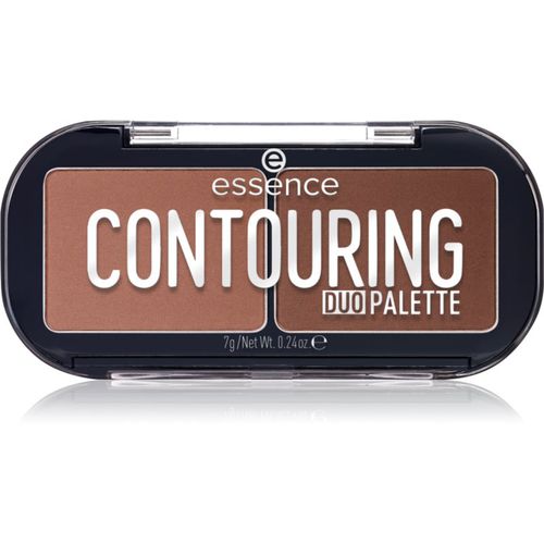 CONTOURING DUO PALETTE paleta para contorno de rostro tono 20 Darker Skin 7 g - essence - Modalova