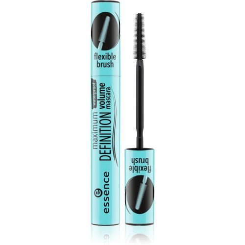 Maximum DEFINITION mascara volumizzante waterproof colore Black 8 ml - essence - Modalova