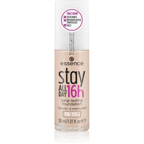 Stay ALL DAY 16h maquillaje resistente al agua tono 15 Soft Creme 30 ml - essence - Modalova