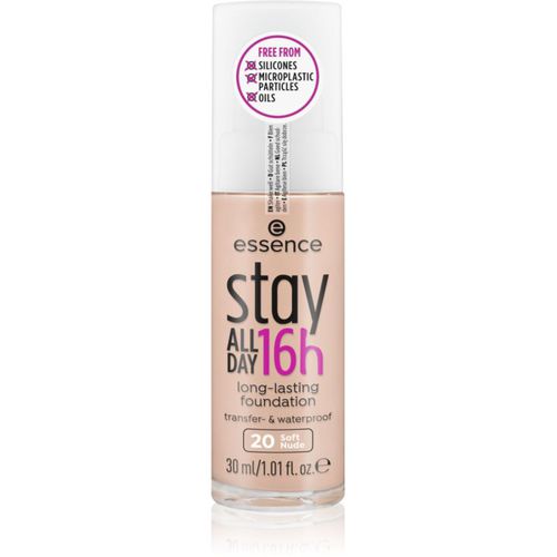 Stay ALL DAY 16h maquillaje resistente al agua tono 20 Soft Nude 30 ml - essence - Modalova