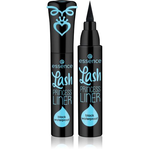 Lash PRINCESS eyeliner in pennarello resistente all'acqua colore Black 3 ml - essence - Modalova