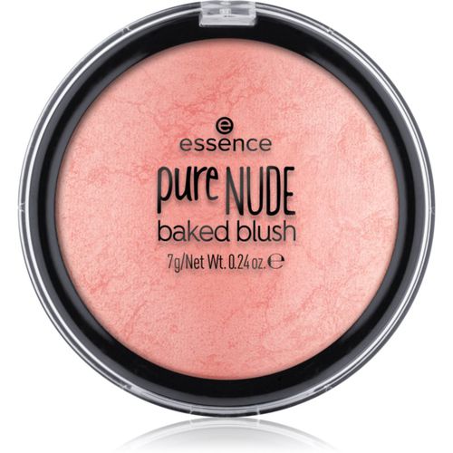 Pure NUDE baked blush in polvere colore 01 Shimmery Rose 7 g - essence - Modalova