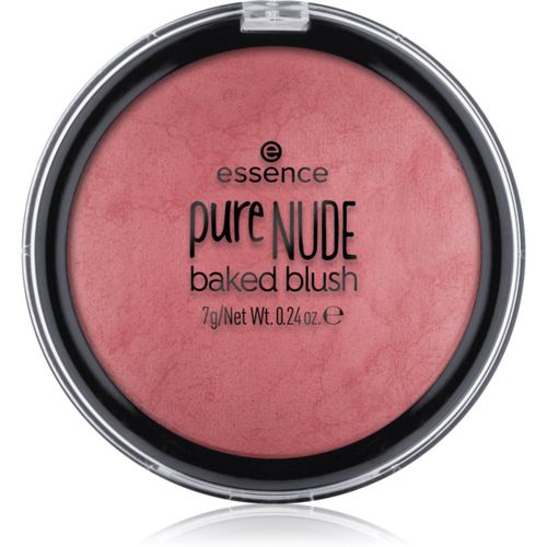 Pure NUDE baked blush in polvere colore 06 Rosy Rosewood 7 g - essence - Modalova