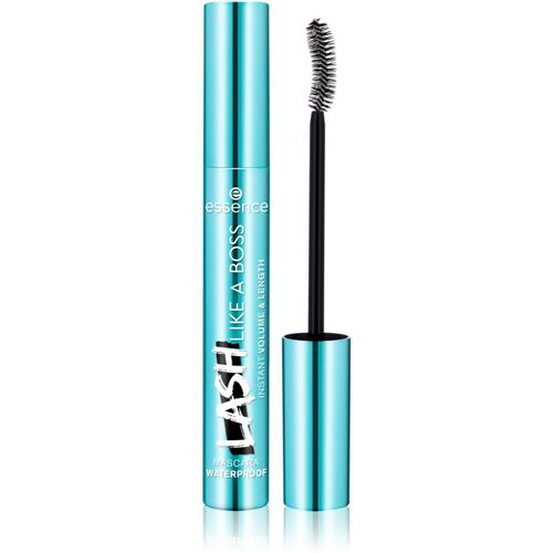 Lash Like a Boss máscara de pestañas alargadora para pestañas voluminosas resistente al agua tono Black 9,5 ml - essence - Modalova