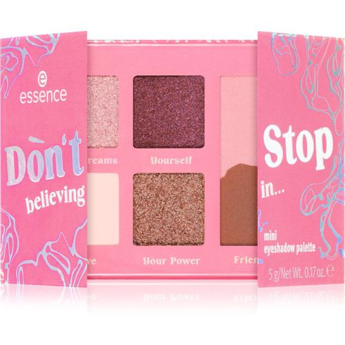 Don't Stop believing in... paleta de sombras de ojos mini 5 g - essence - Modalova