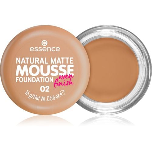 NATURAL MATTE MOUSSE maquillaje textura espuma tono 02 16 g - essence - Modalova