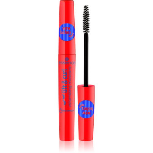 Lift & Curl mascara waterproof per ciglia voluminose e curve colore black 7,5 ml - essence - Modalova