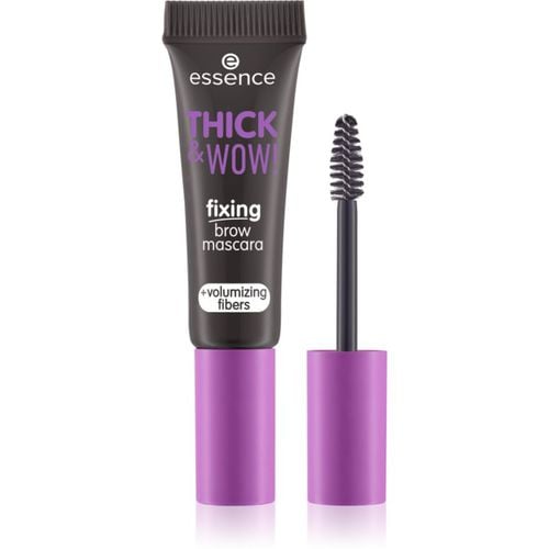 THICK & WOW máscara de pestañas especial para cejas tono 04 6 ml - essence - Modalova