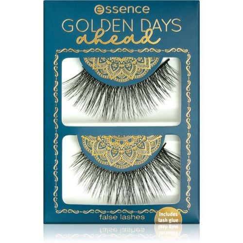 GOLDEN DAYS ahead pestañas postizas con pegamento 2 ud - essence - Modalova