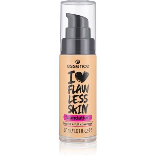 I LOVE FLAWLESS SKIN base de maquillaje cubre imperfecciones con efecto mate tono 50 - Medium Ivory 30 ml - essence - Modalova