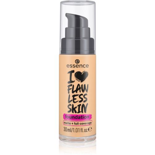 I LOVE FLAWLESS SKIN fondotinta coprente effetto opaco colore 50 - Medium Ivory 30 ml - essence - Modalova