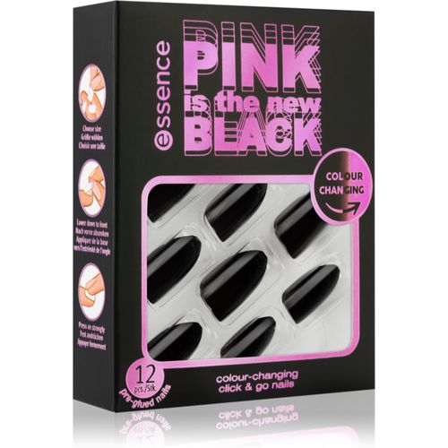 PINK is the new BLACK pH colour changing uñas postizas tono pH colour changing 12 ud - essence - Modalova