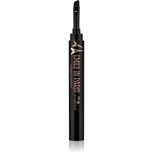 Emily In Paris eyeliner con pennellino colore Black 1,2 g - essence - Modalova