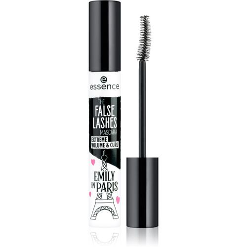 Emily In Paris mascara per ciglia curve e voluminose colore Black 10 ml - essence - Modalova