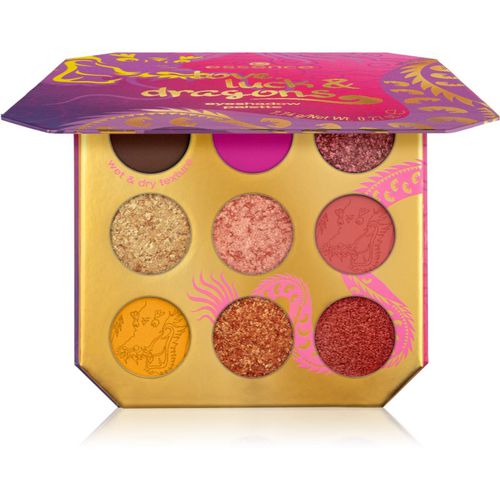 Love, luck & dragons paleta de sombras de ojos 7,74 g - essence - Modalova