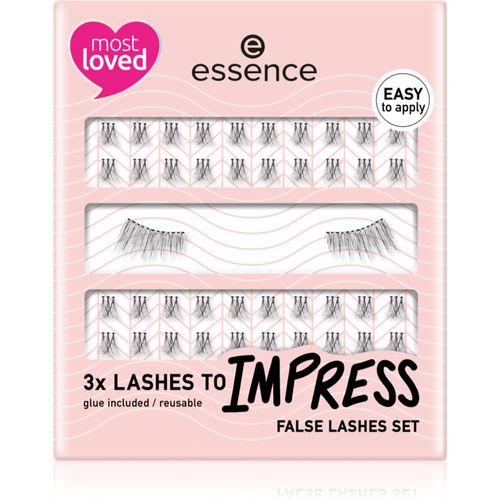 LASHES TO IMPRESS pestañas postizas (formato ahorro) - essence - Modalova