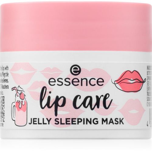 Lip care mascarilla hidratante para los labios para la noche 02 Strawberry Milkshake 8 g - essence - Modalova