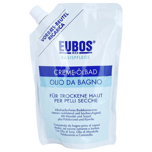 Basic Skin Care aceite de ducha y baño Recambio 400 ml - Eubos - Modalova