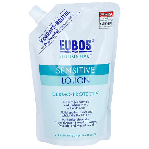 Sensitive leche protectora para pieles secas y sensibles recarga de recambio 400 ml - Eubos - Modalova