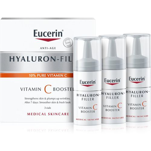 Hyaluron-Filler Vitamin C Booster sérum antiarrugas iluminador con vitamina C 3x8 ml - Eucerin - Modalova